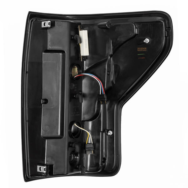 07-13 Toyota Tundra NOVA-Series Prismatic LED Tail Lights Black-Red