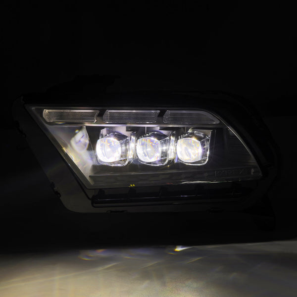 10-12 Ford Mustang MK II NOVA-Series LED Projector Headlights Alpha-Black