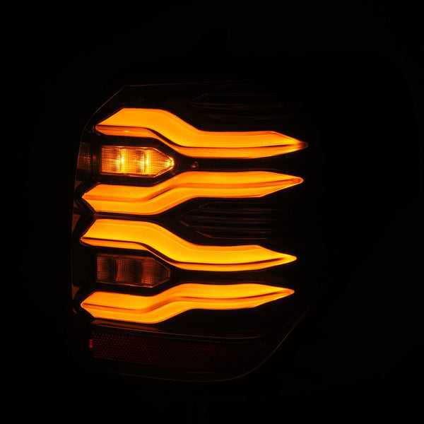10-24 Toyota 4Runner PRO-Series LED Tail Lights Jet Black - 0