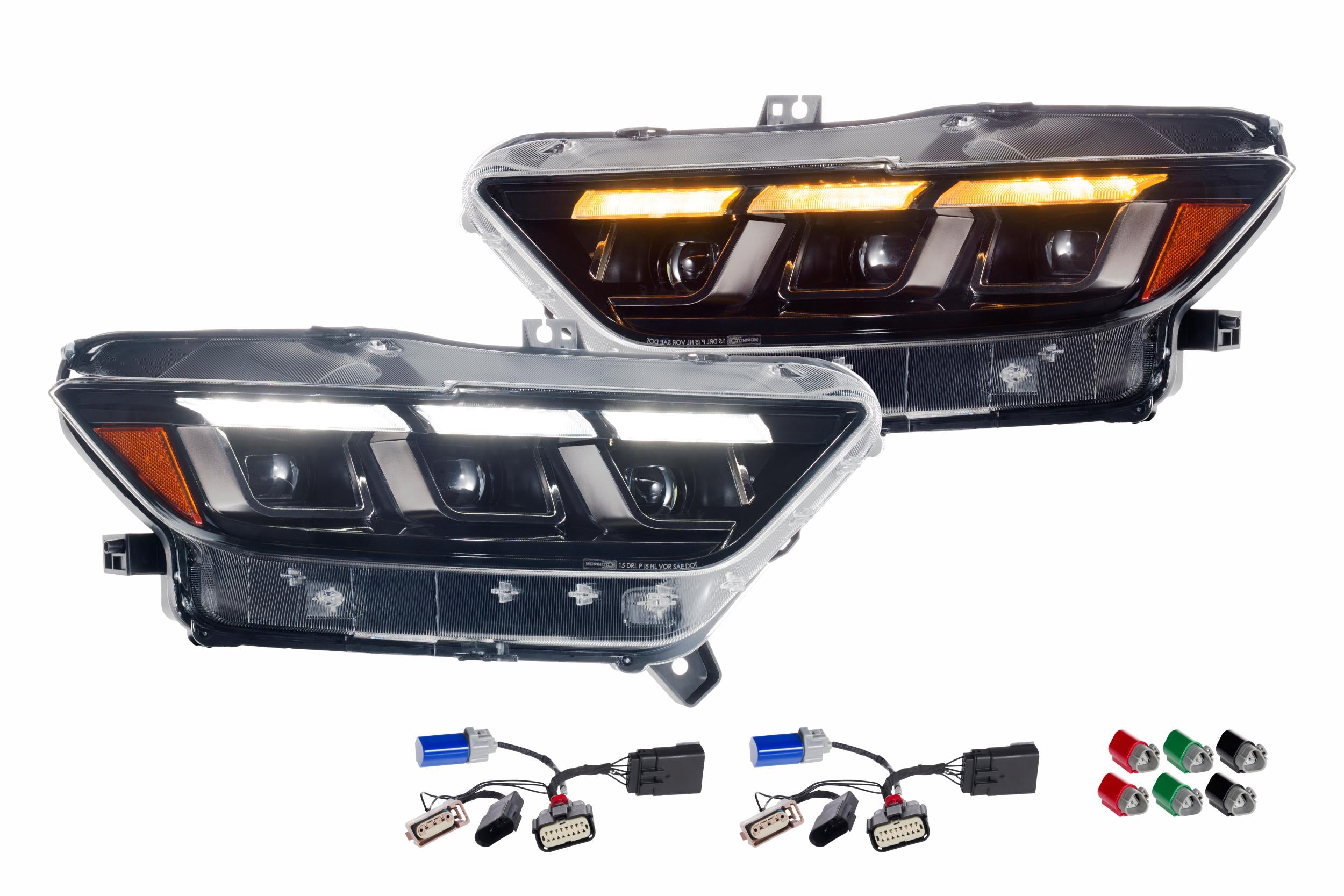 15-17 FORD MUSTANGXB LED HEADLIGHTS (GEN II)