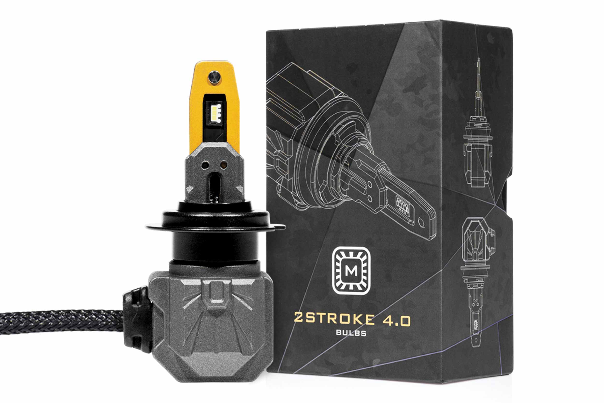 5202: S-V.4 LED Bulb - Yellow
