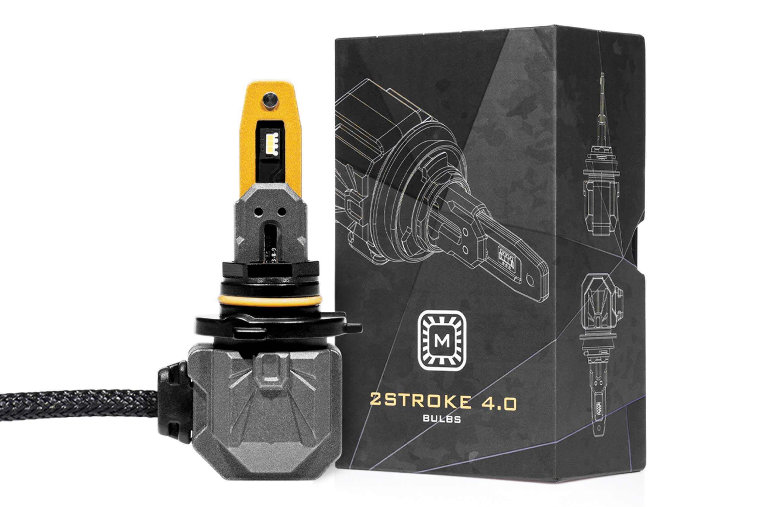 9005/9145/H10 S-V.4 LED Bulb - Yellow