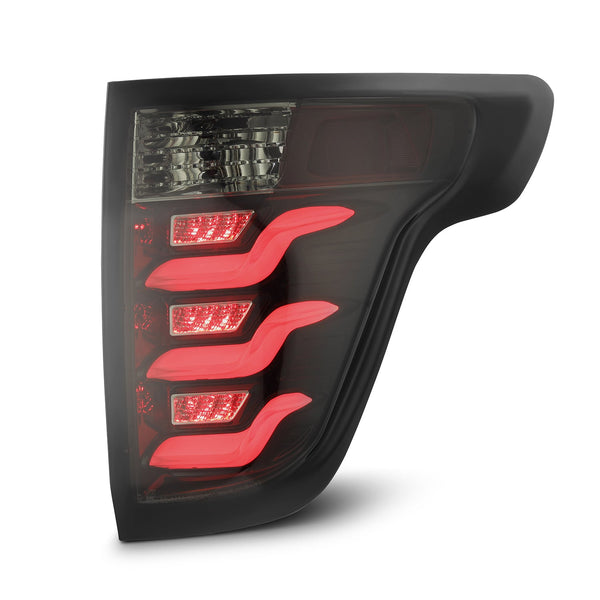 11-15 Ford Explorer PRO-Series LED Tail Lights Jet Black - 0