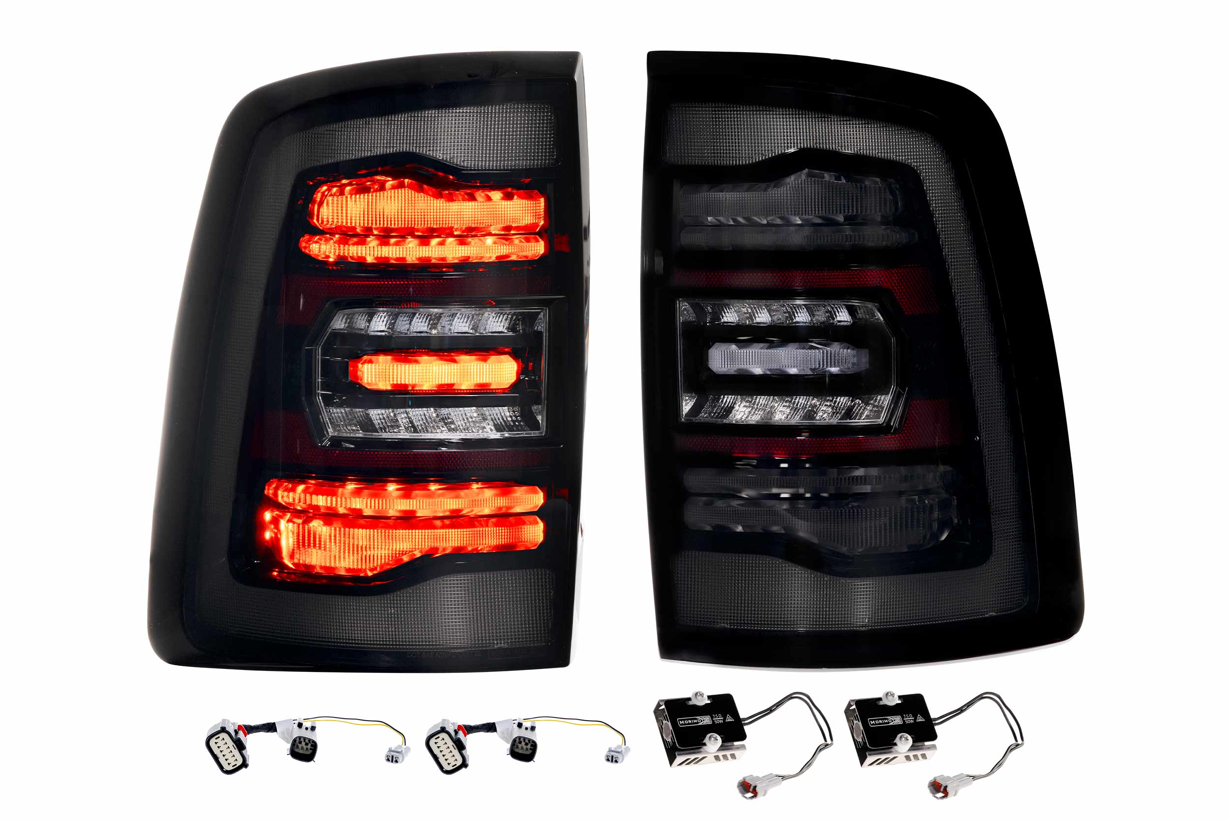 19+ Ram HD XB LED Tail Lights (Smoked Lens)