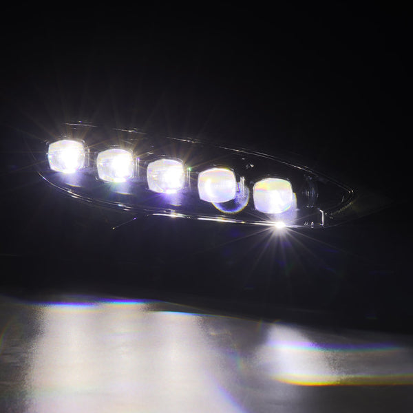 12-21 Tesla Model S NOVA-Series LED Projector Headlights Alpha-Black