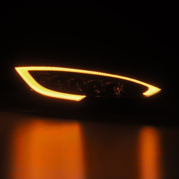 12-21 Tesla Model S NOVA-Series LED Projector Headlights Alpha-Black