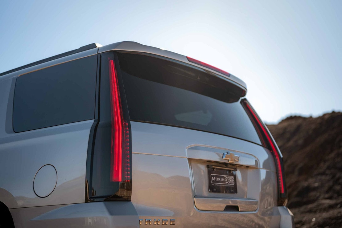 15-20 CHEVROLET TAHOE / SUBURBAN  XB LED TAIL LIGHTS (Smoked) - 0