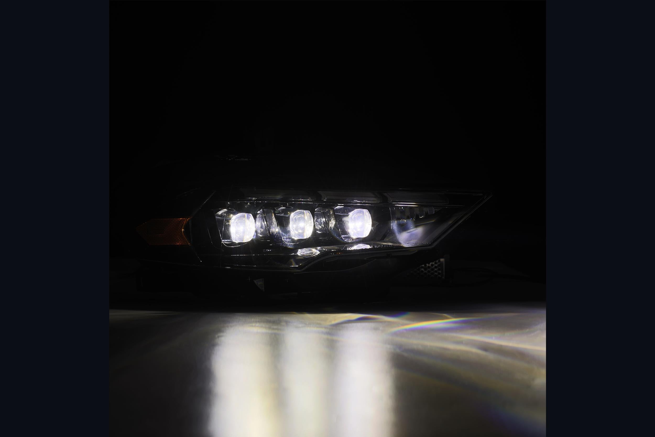 18-23 Ford Mustang MK II NOVA-Series LED Projector Headlights Black