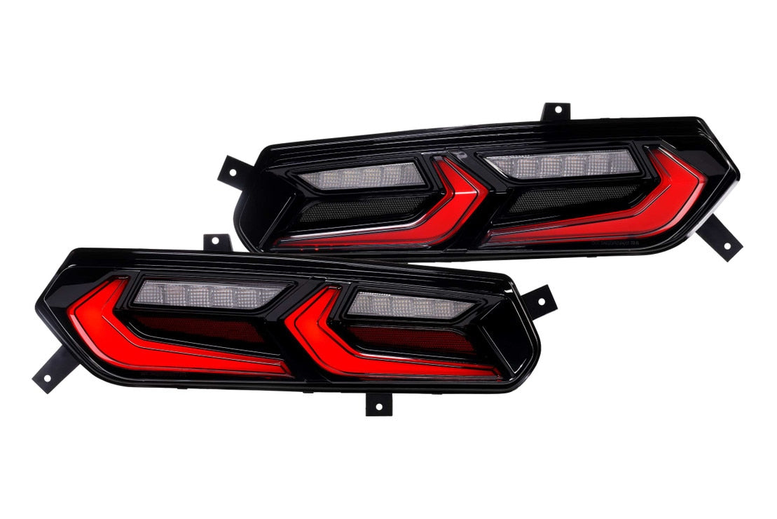 14-19 Corvette C7 XB LED Tail Lights  (Red Lens Facelift)