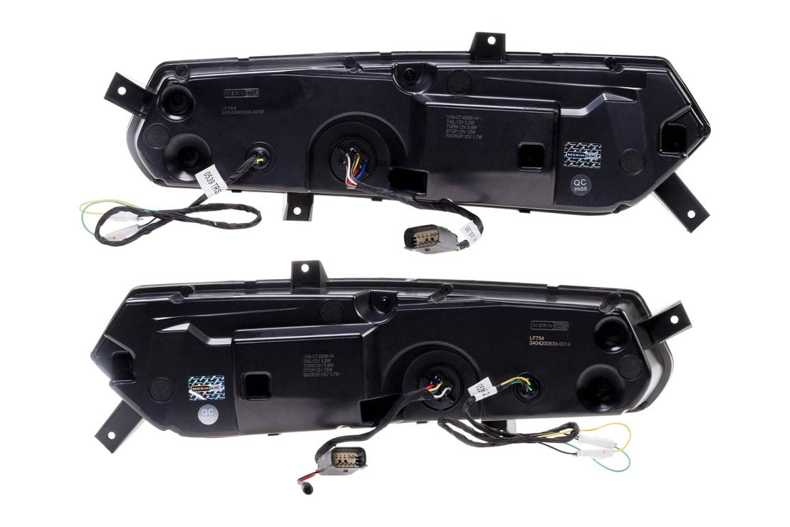 14-19 Corvette C7 XB LED Tail Lights  (Red Lens Facelift)