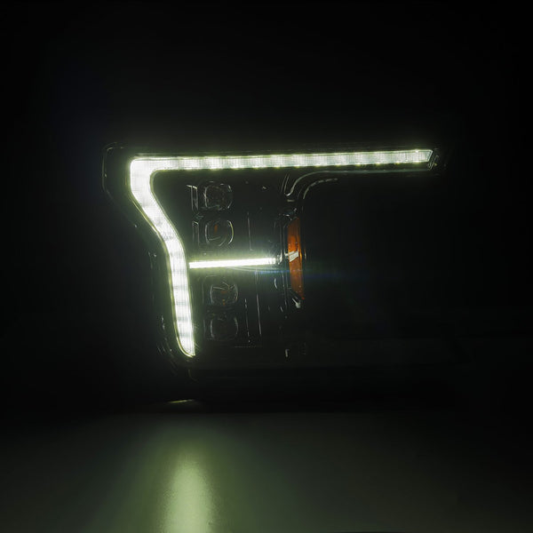 18-20 Ford F150 (MK II 14th Gen Style) NOVA-Series LED Projector Headlights Alpha-Black