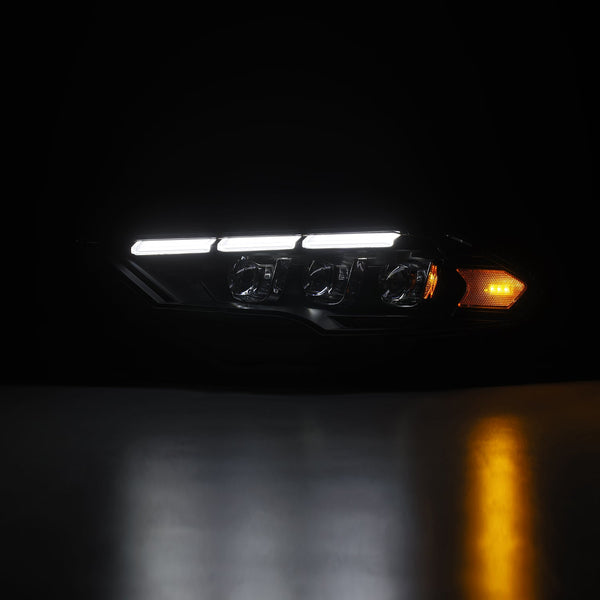15-17 Ford Mustang/18-20 Mustang Shelby GT350/GT500 MK II NOVA-Series LED Projector Headlights Black