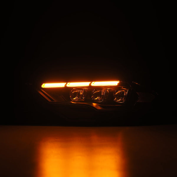 15-17 Ford Mustang/18-20 Mustang Shelby GT350/GT500 MK II NOVA-Series LED Projector Headlights Black