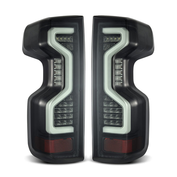 19-25 Chevrolet Silverado 1500 / 20-25 Silverado 2500HD/3500HD PRO-Series LED Tail Lights Jet Black