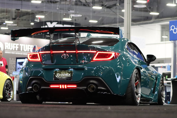 21-25 Toyota GR86/Subaru BRZ LUXX-Series LED Tail Lights Vivid Red - 0