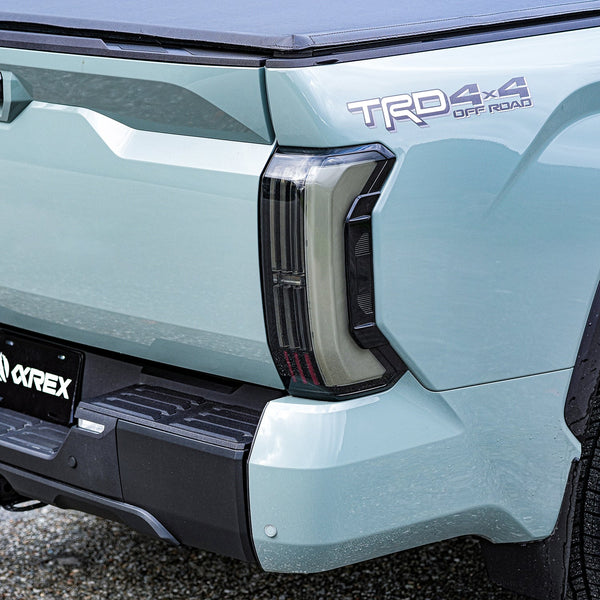 22-25 Toyota Tundra NOVA-Series Prismatic LED Tail Lights Black - 0