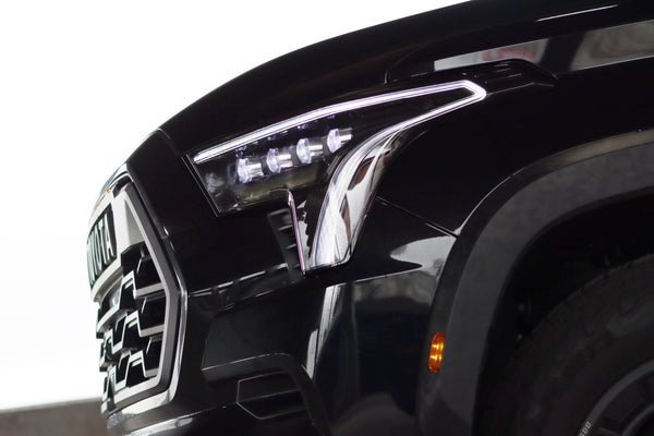 22-25 Toyota Tundra/Sequoia NOVA-Series LED Projector Headlights Alpha-Black (ETA late Aug) - 0