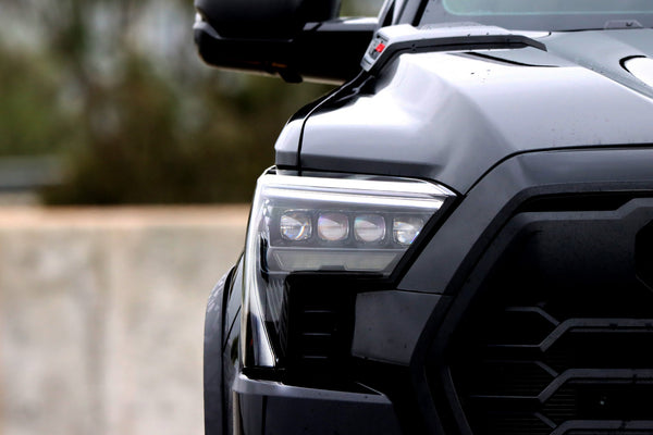 22-25 Toyota Tundra/Sequoia NOVA-Series LED Projector Headlights Alpha-Black - 0