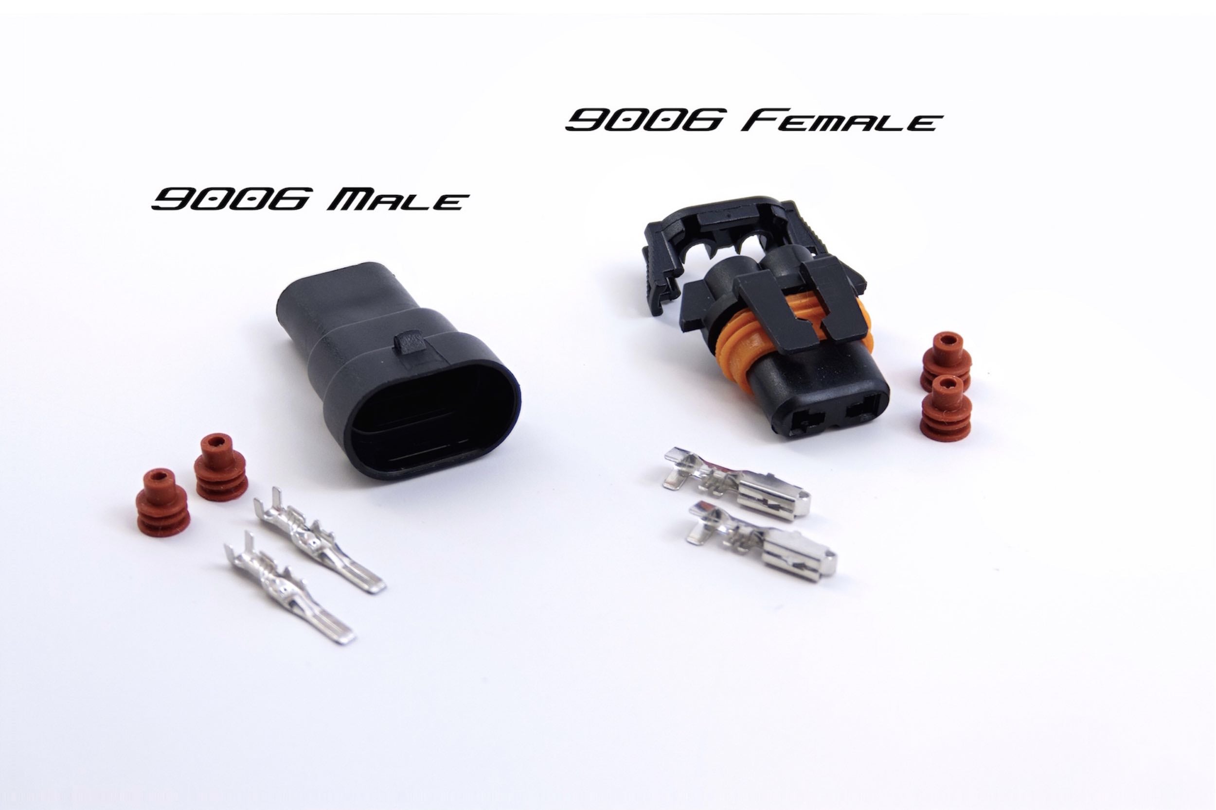 Connector: 3157 Male Bare Socket / Pins - 0
