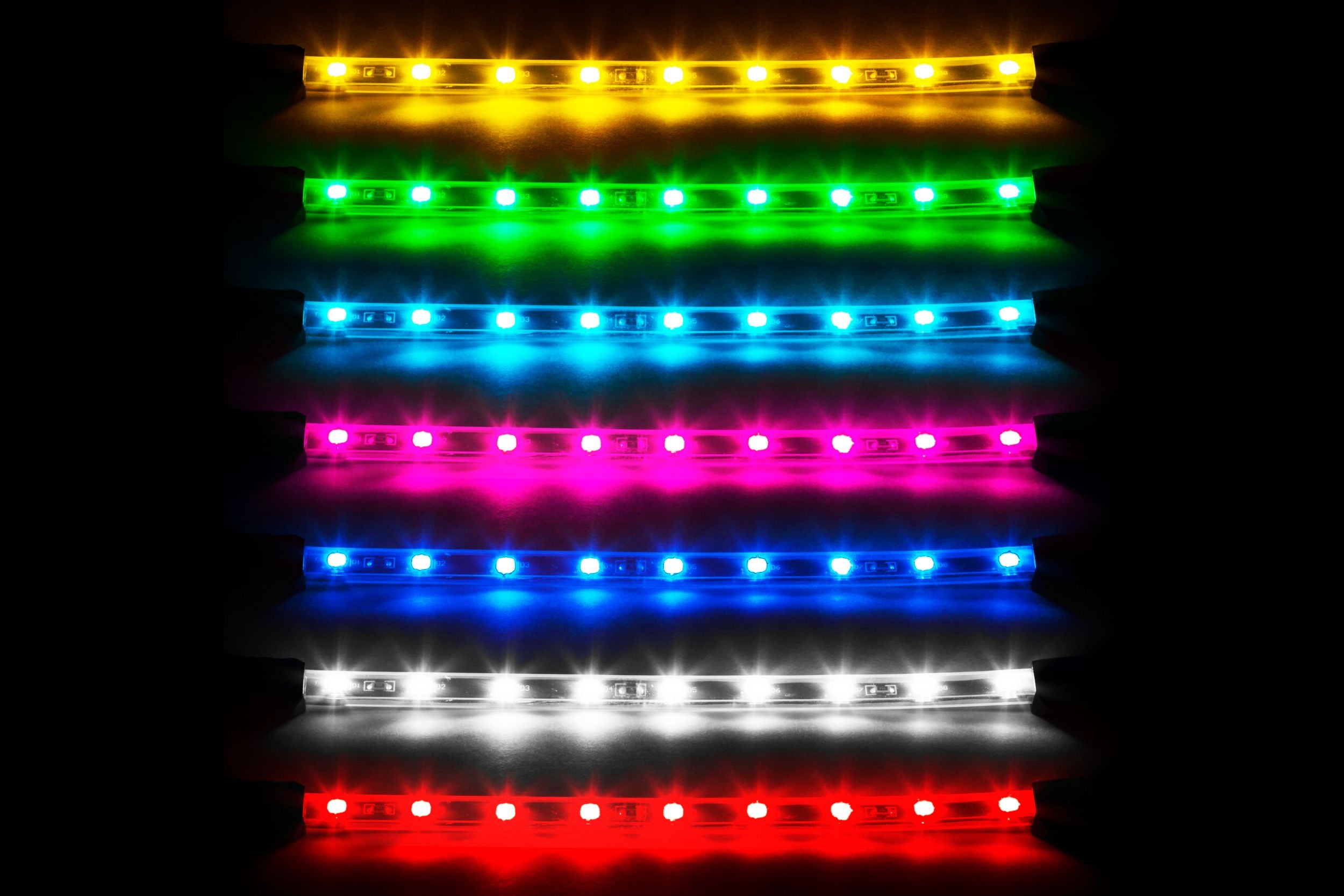 XKGlow Underglow Light Kit: Green / 8x 24in Tubes