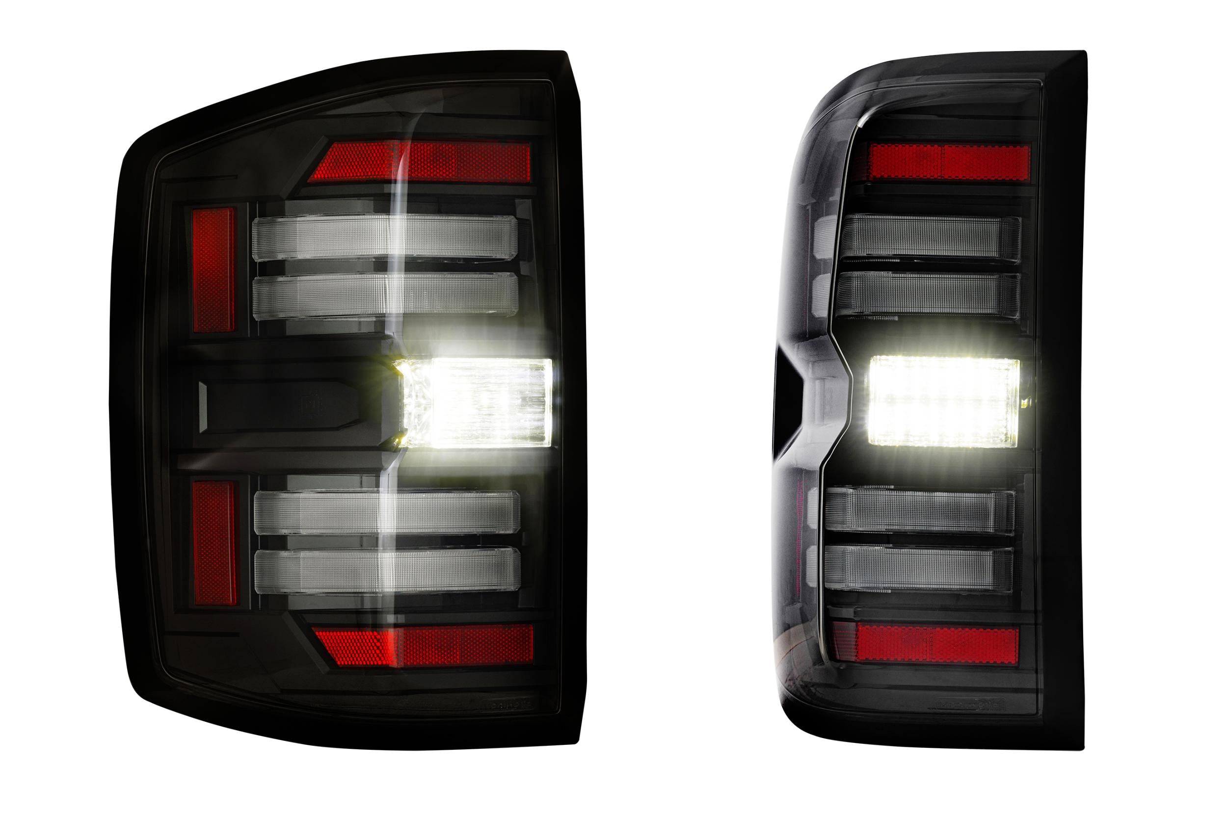 14-18 Chevrolet Silverado XB LED Tail Lights: (Smoked Lens)