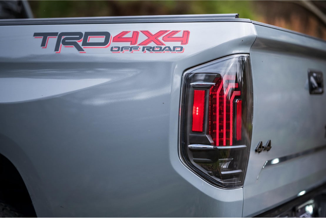 14-21 Toyota Tundra XB LED Tail Lights:  (Clear Lens ) - 0