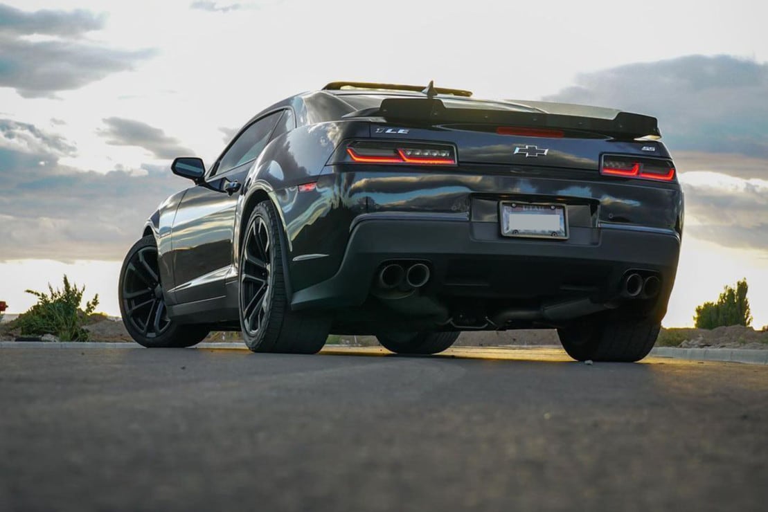 14-15 Chevrolet Camaro XB LED Tail Lights (Smoked ) - 0