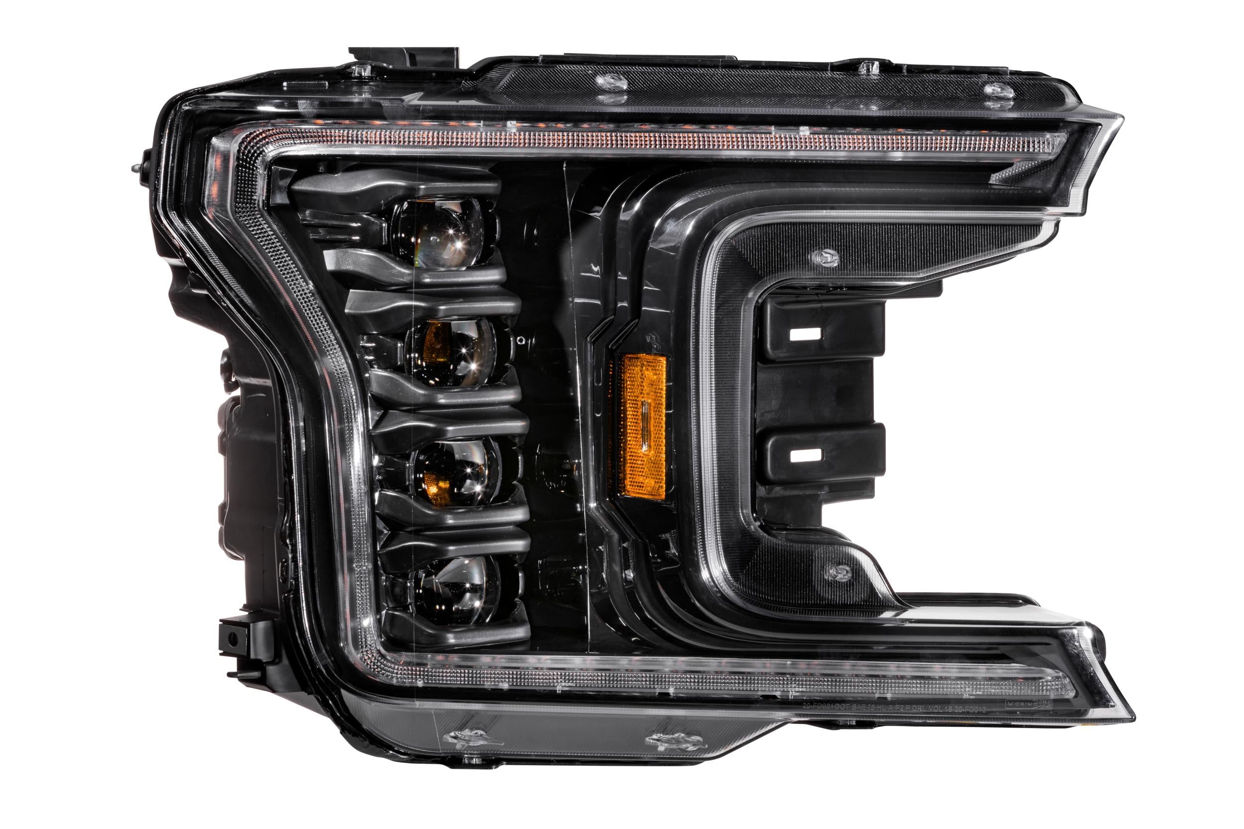 XB LED Headlights: Ford F-150 (18-20 / Amber DRL / Set) - 0