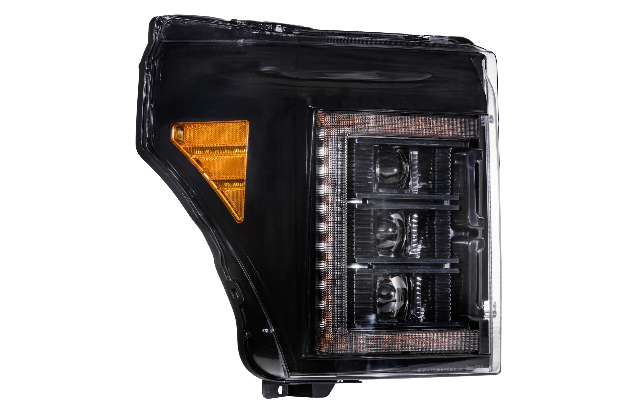 XB LED Headlights: Ford Super Duty (11-16 / Amber DRL / Set) - 0