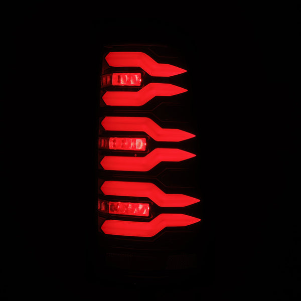 99-06 Chevrolet Silverado/99-06 GMC Sierra LUXX-Series LED Tail Lights Black - 0