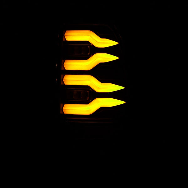 99-16 Ford Super Duty / 97-03 F150 LUXX-Series LED Tail Lights Alpha-Black