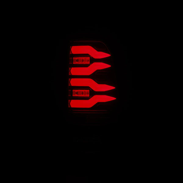99-16 Ford Super Duty / 97-03 F150 LUXX-Series LED Tail Lights Alpha-Black