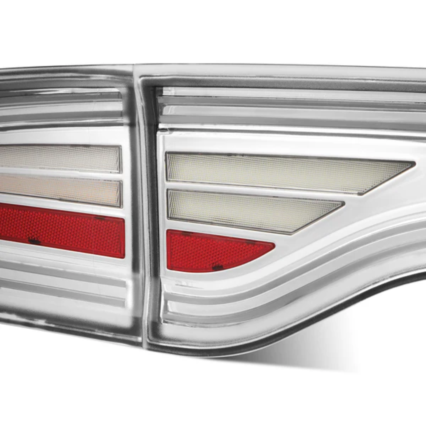 15-23 Charger MKII NOVA-Series Prismatic LED Tail Lights Chrome