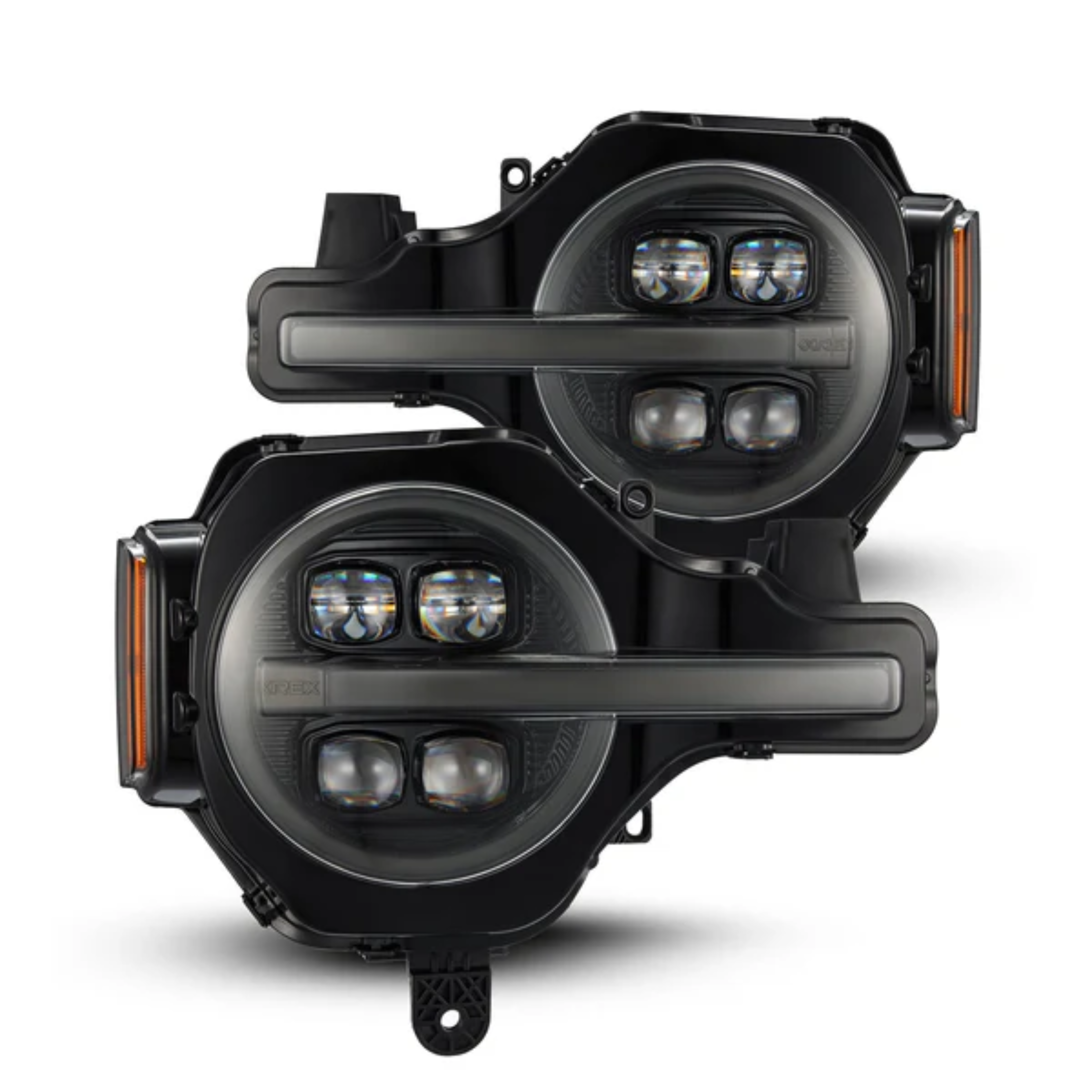 21-25 Ford Bronco NOVA-Series LED Projector Headlights Alpha-black