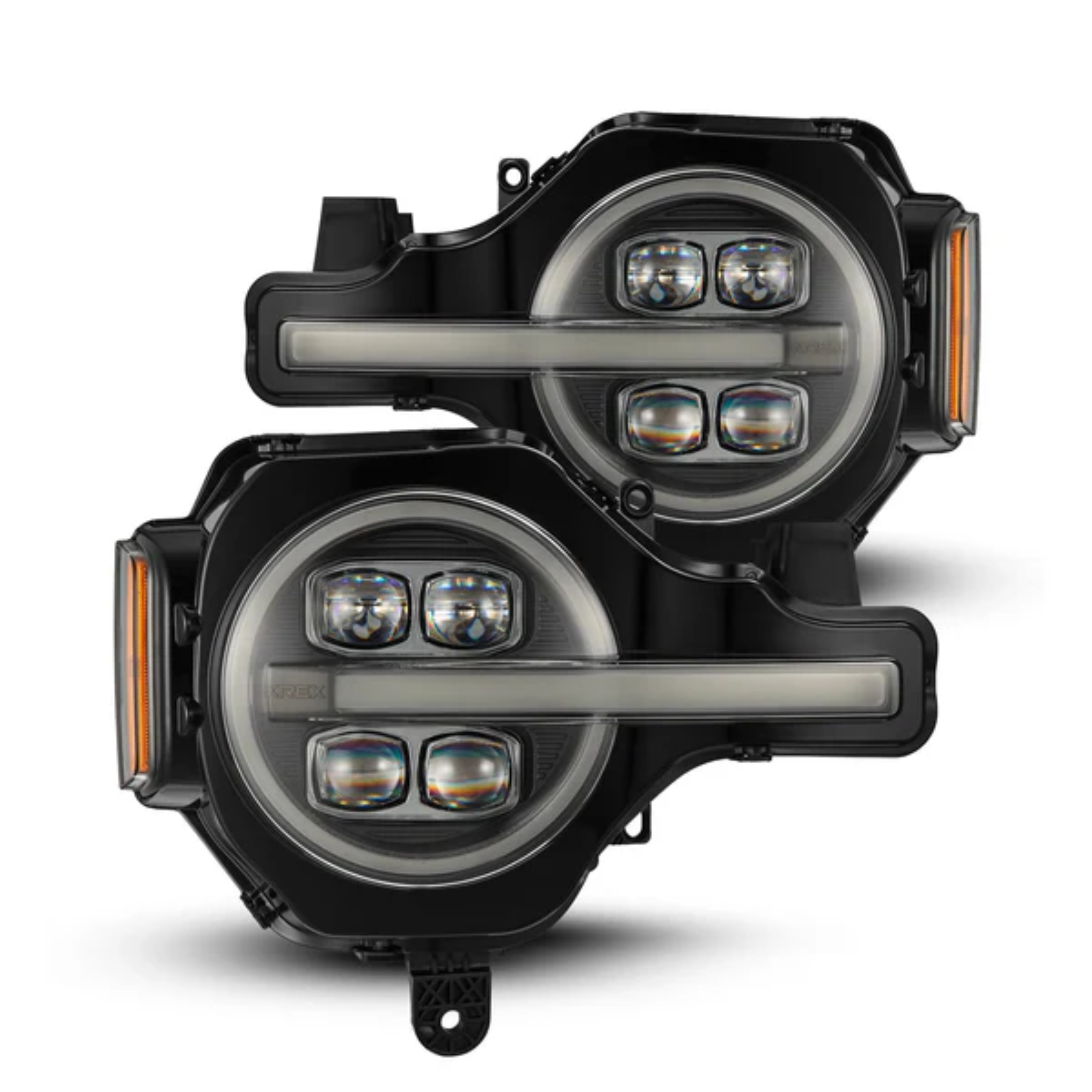 21-25 Ford Bronco NOVA-Series LED Projector Headlights Black