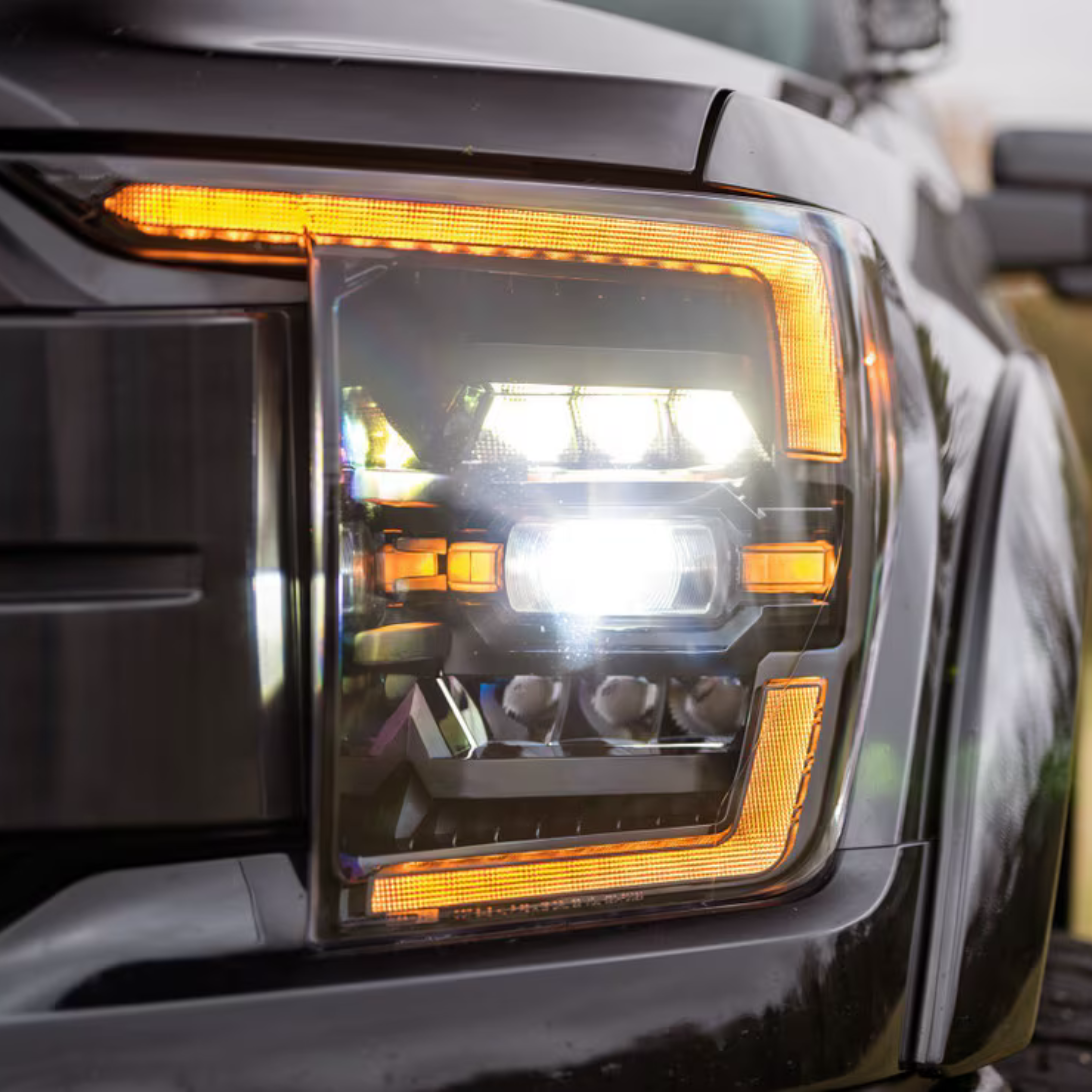 FORD F-150 (21-23): XB LED HEADLIGHTS AMBER DRL