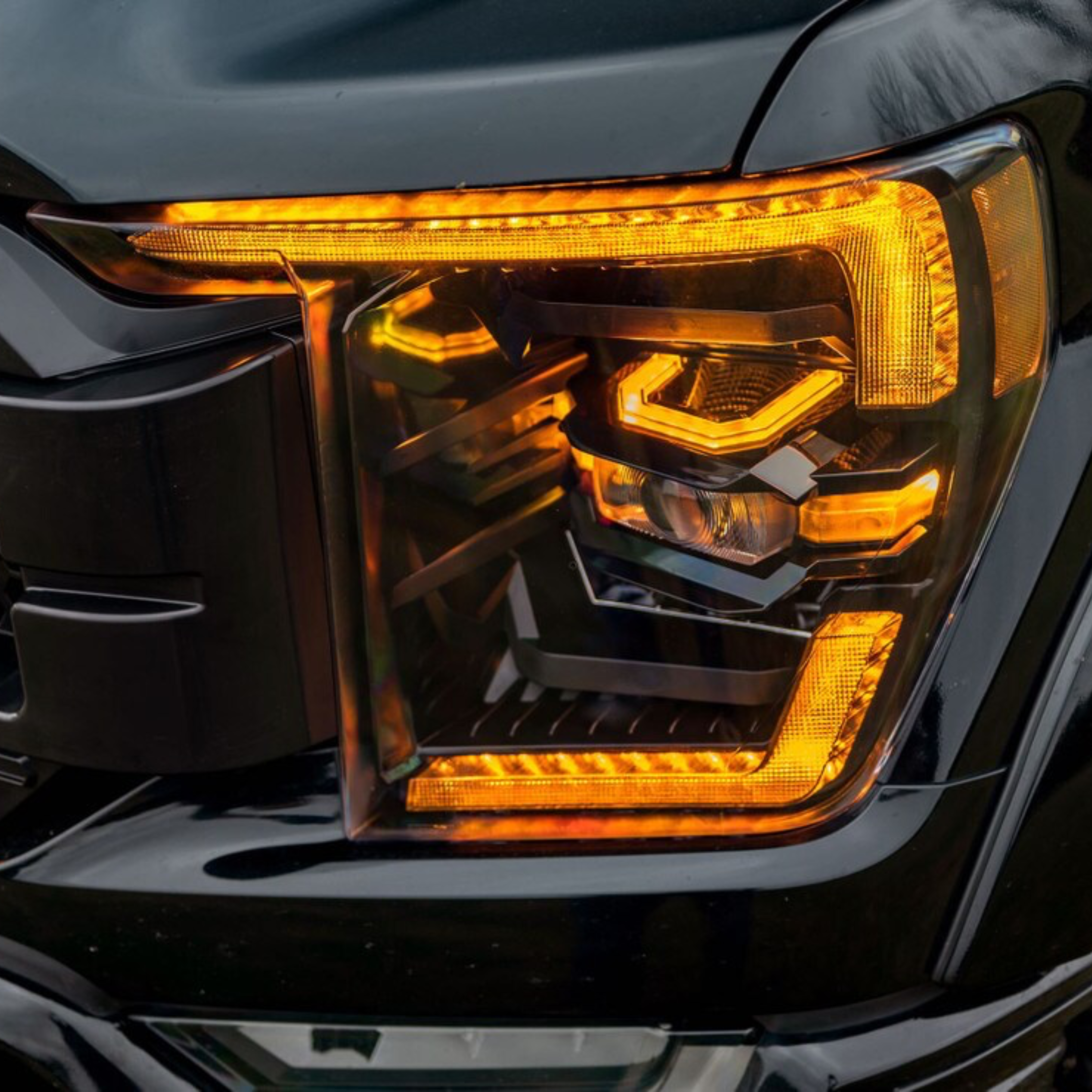 FORD F-150 (21-23): XB LED HEADLIGHTS AMBER DRL