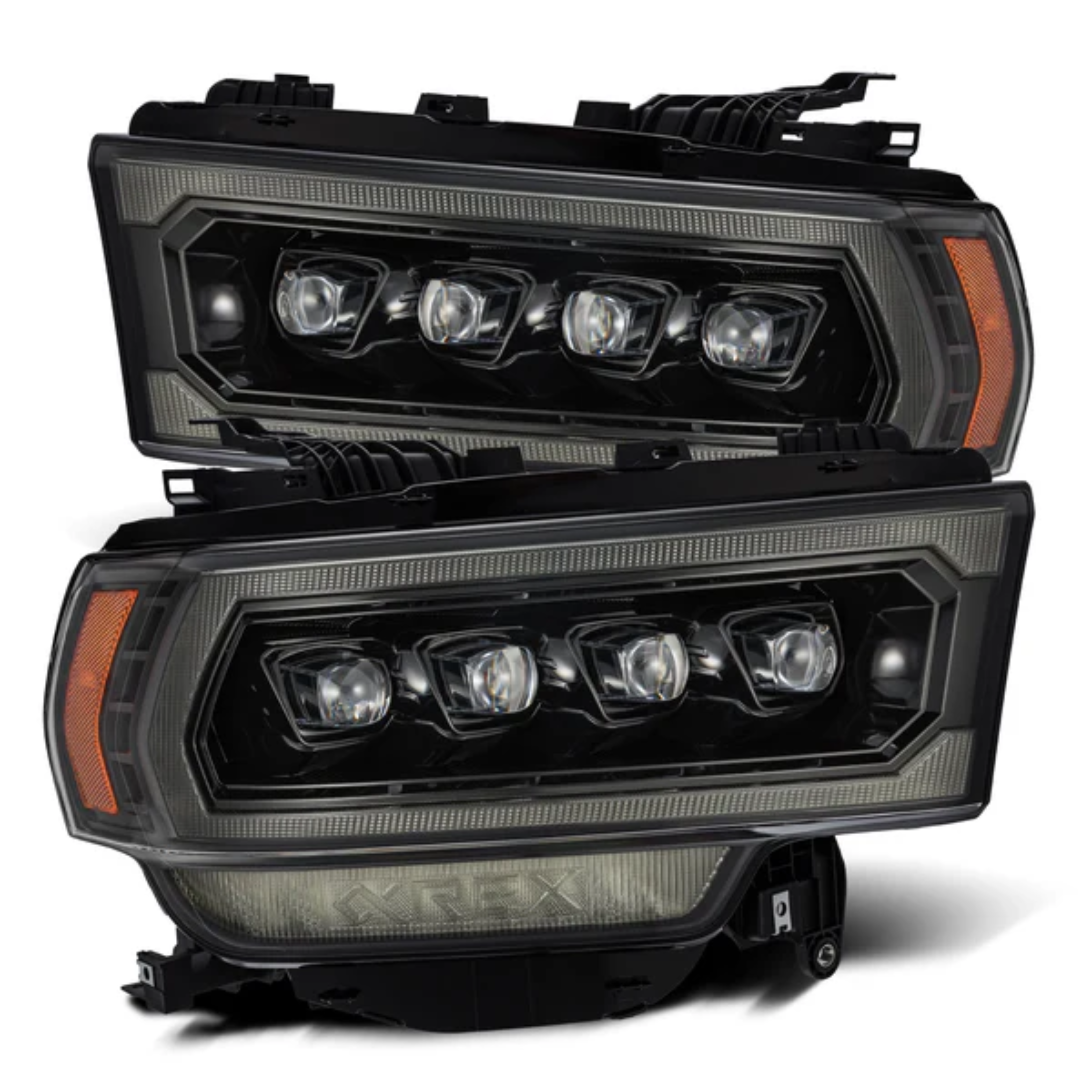 19-24 Ram 3500 NOVA-Series LED Projector Headlights Alpha- Black