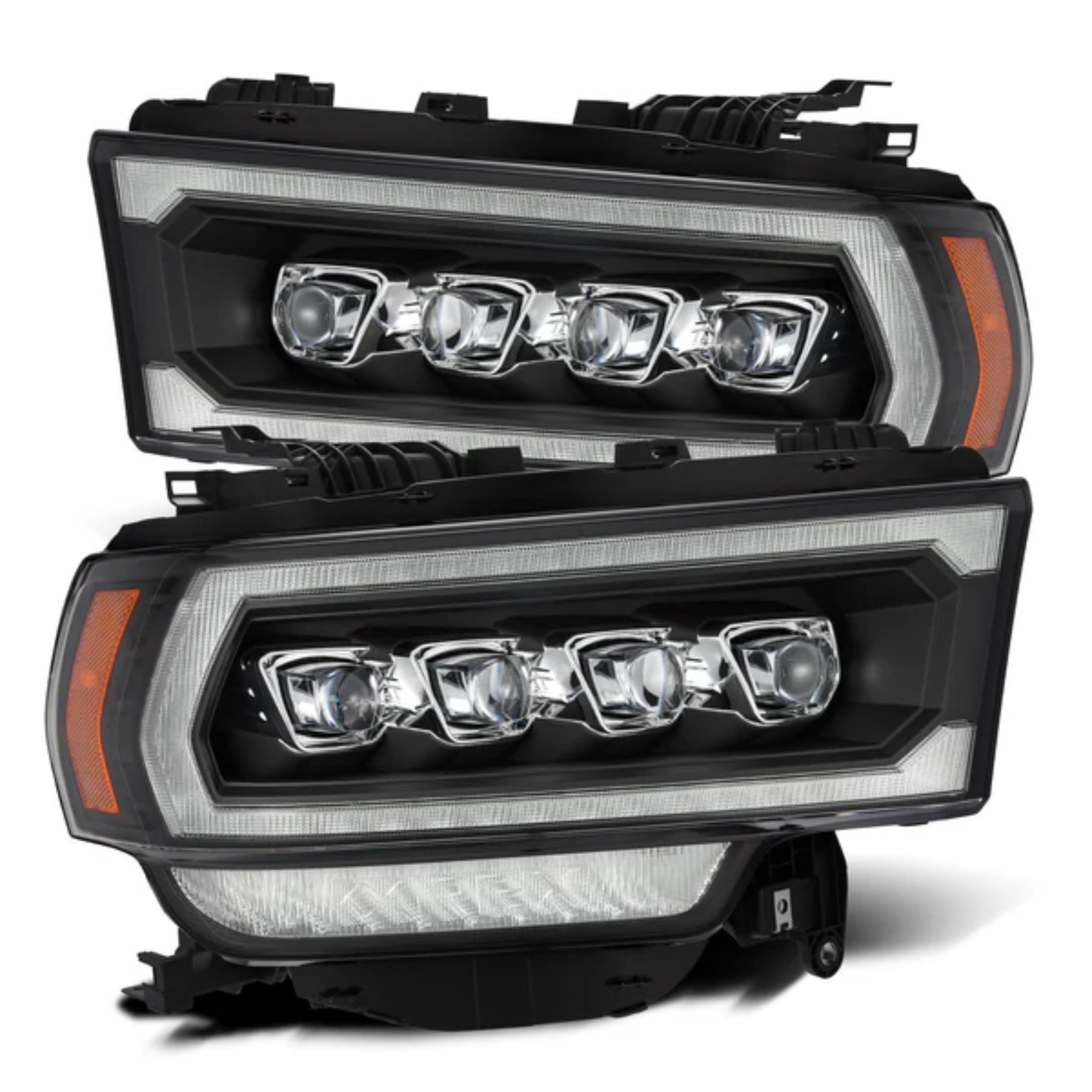 19-24 Ram 3500 NOVA-Series LED Projector Headlights Black