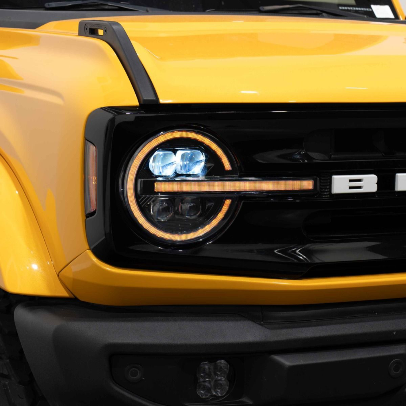 22-25 Bronco Raptor NOVA-Series LED Projector Headlights Black