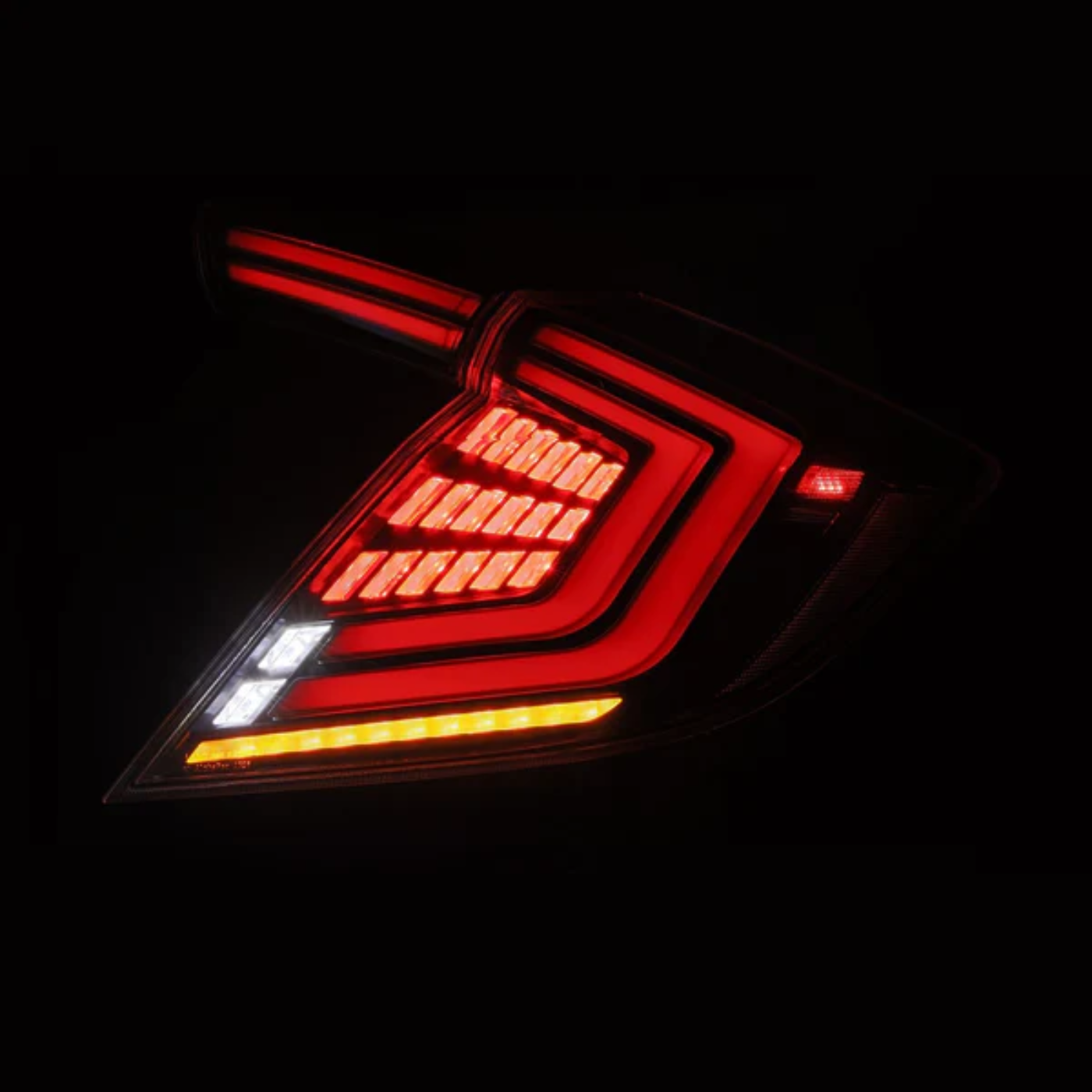 16-21 Honda Civic Hatchback NOVA-Series Prismatic LED Tail Lights