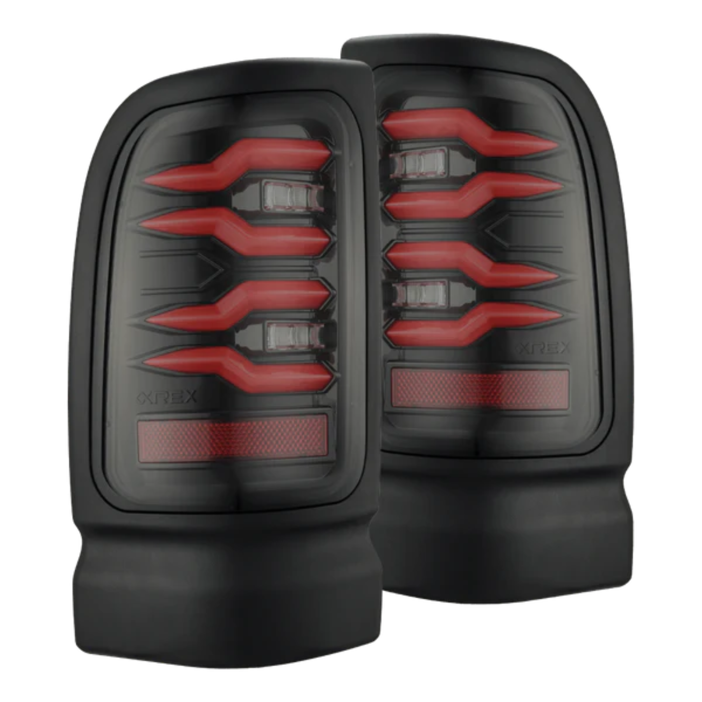 Buy red 94-01 Dodge Ram 1500/94-02 Ram 2500/3500 LUXX-Series LED Tail Lights