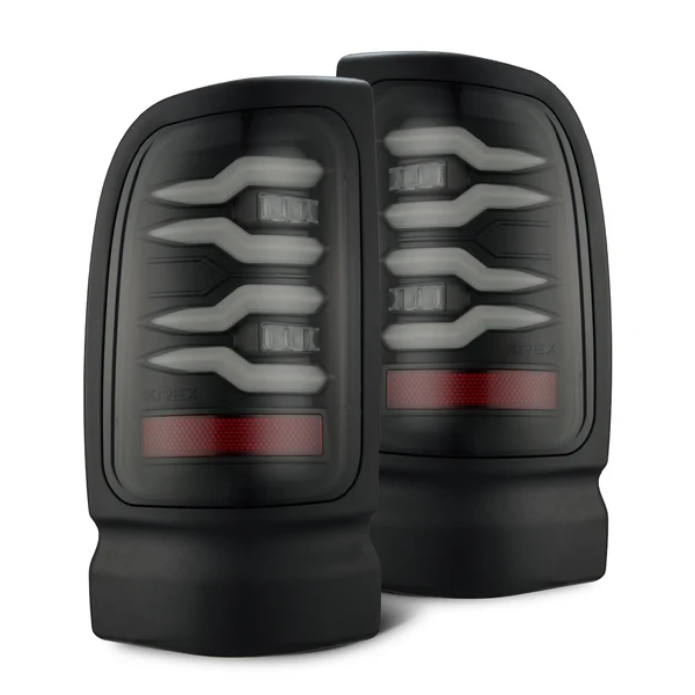 Buy black 94-01 Dodge Ram 1500/94-02 Ram 2500/3500 LUXX-Series LED Tail Lights