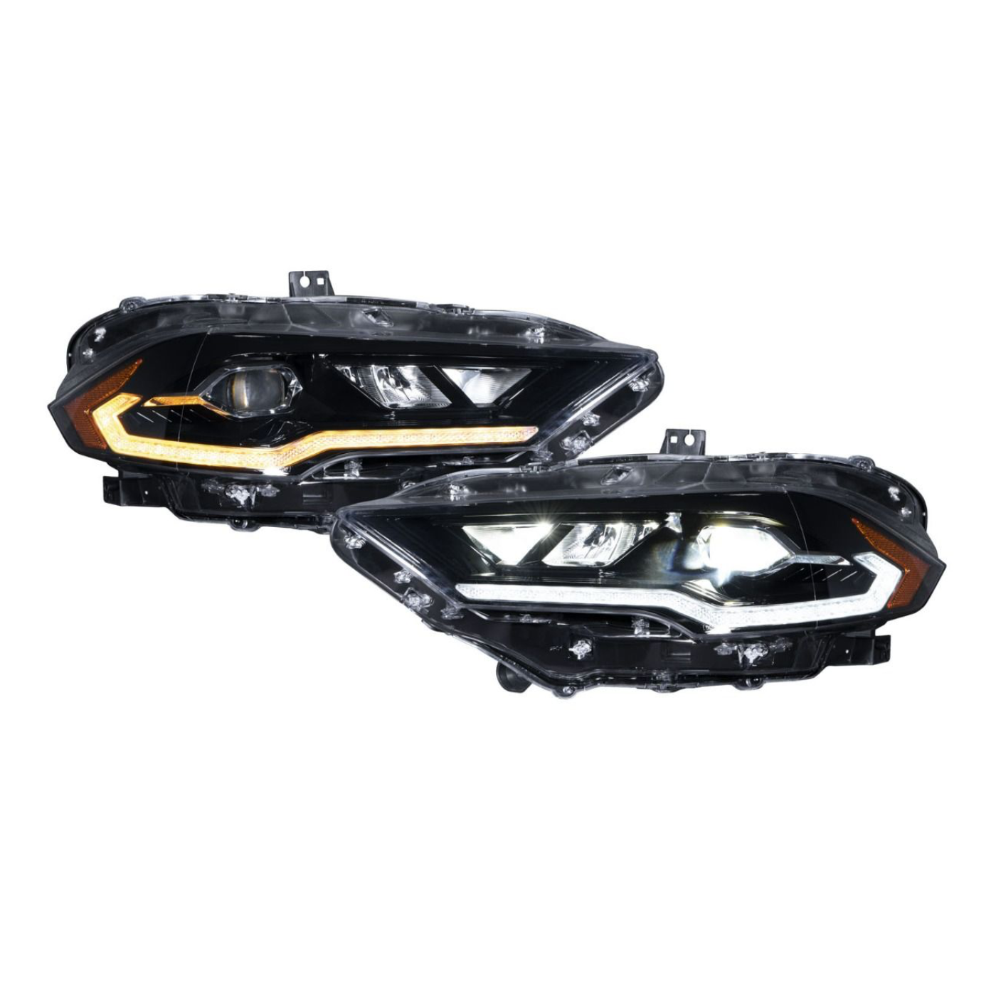 18-23 Ford Mustang LED Headlights (pair)