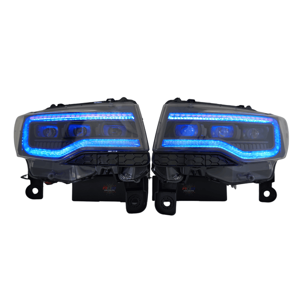 Jeep Grand Cherokee XB Morimoto Multicolor Headlights (2014-2021) - 0