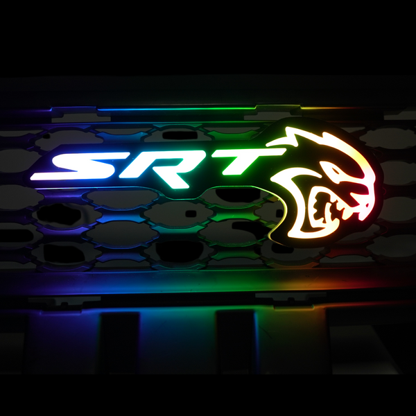 SRT Hellcat LED Emblem Badge (Back Order)